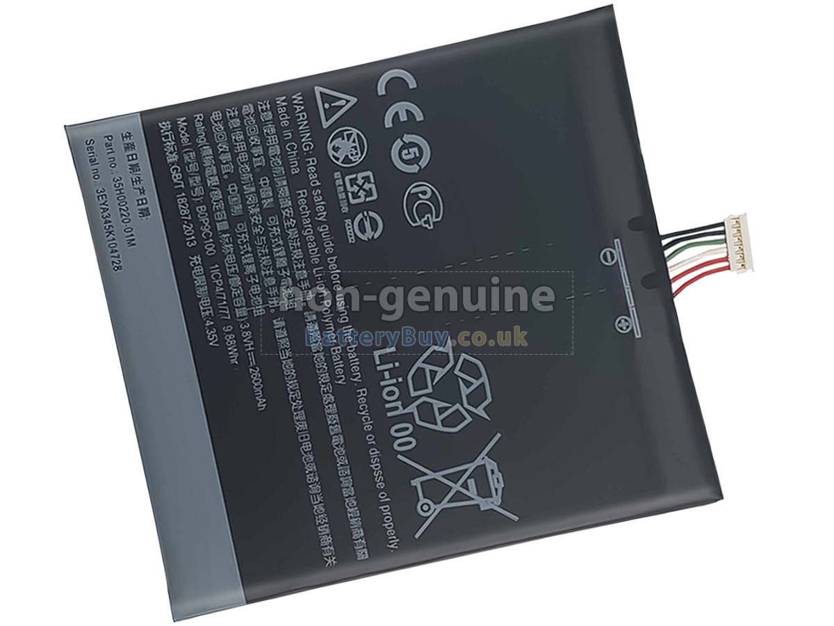 Replacement Battery for HTC D816W