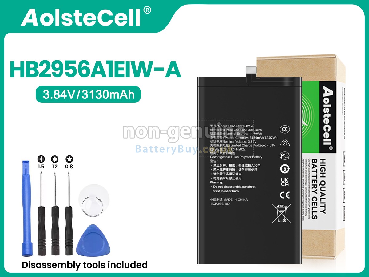 replacement battery for Huawei HB2956A1EIW-A