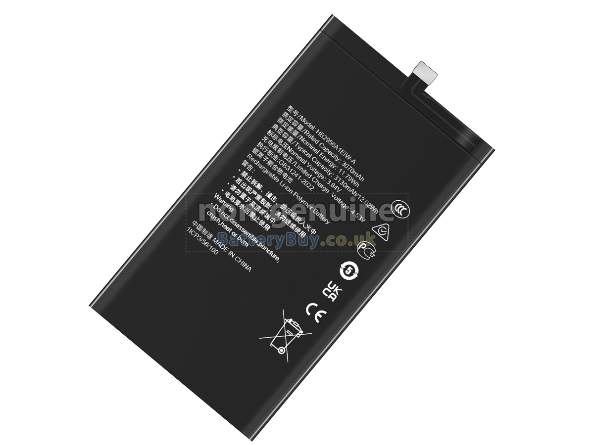 replacement battery for Huawei HB2956A1EIW-A
