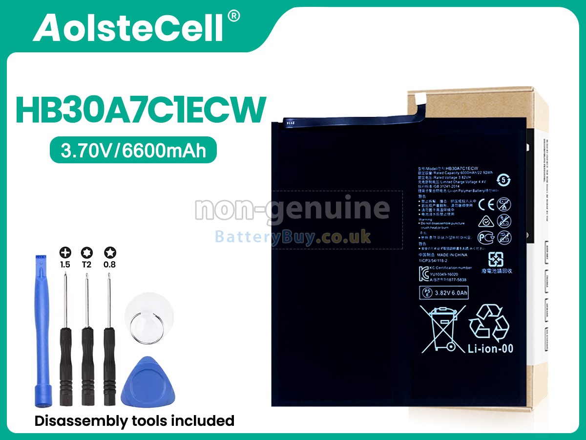 replacement battery for Huawei MEDIAPAD M6 TURBO 8.4 VRD-AL10