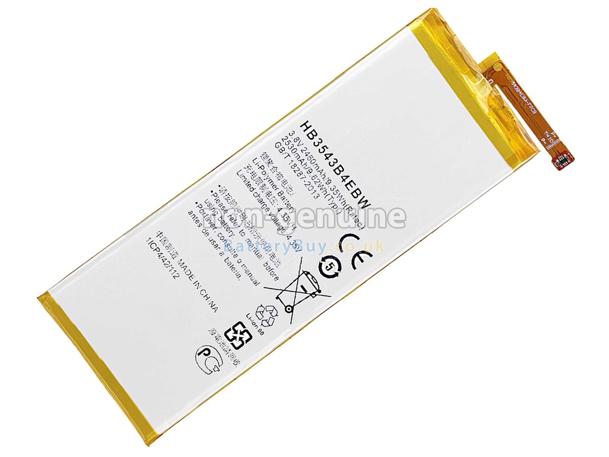 replacement battery for Huawei ASCEND P7-L00