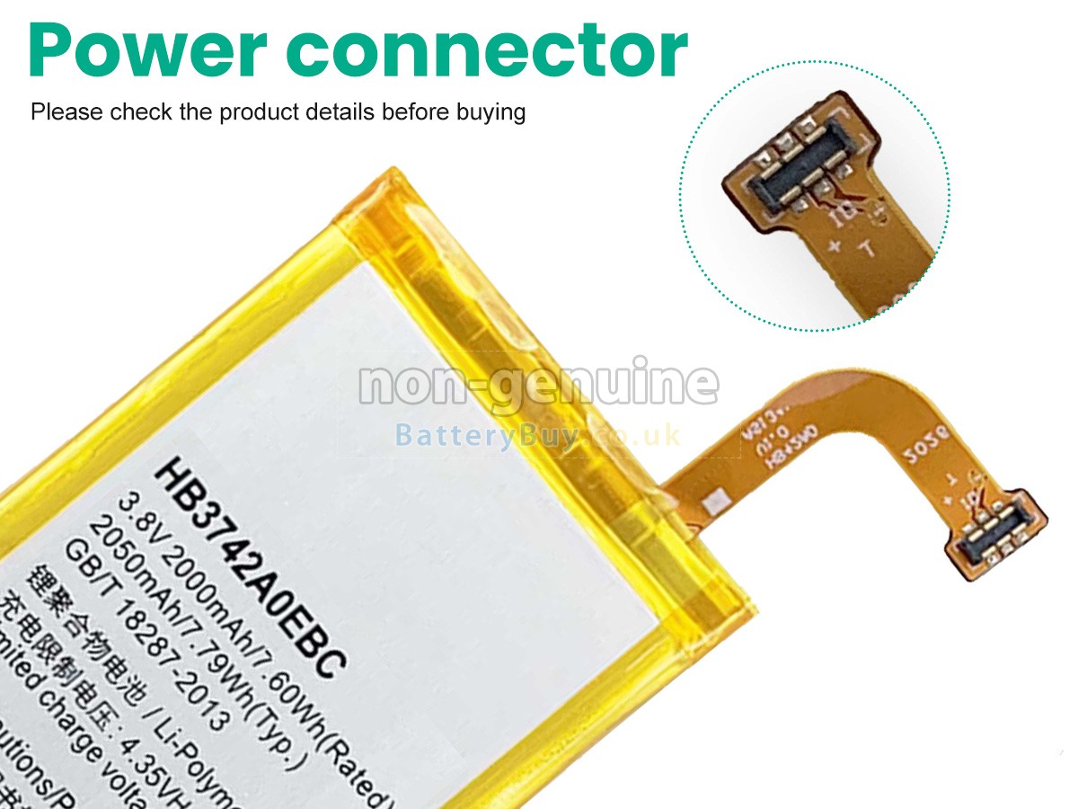 replacement battery for Huawei ASCEND G630-U20