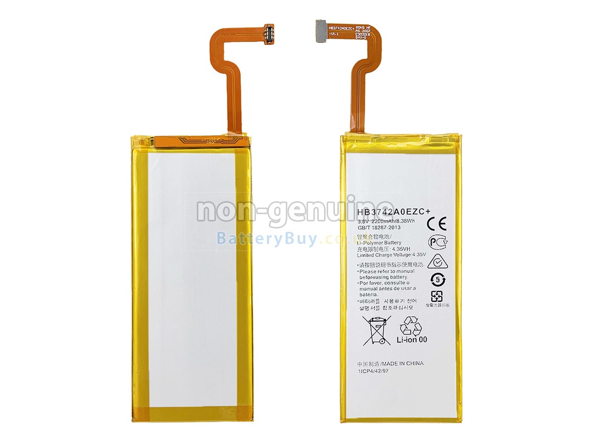 replacement battery for Huawei HB3742A0EZC
