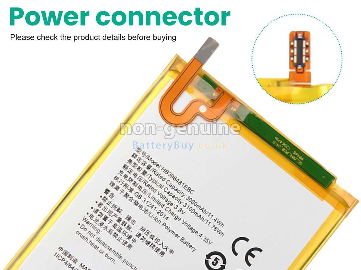 replacement battery for Huawei MAIMANG 4