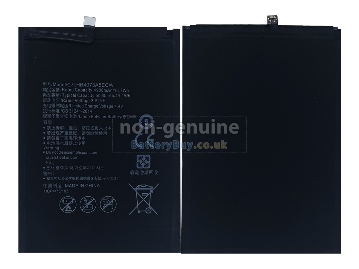 replacement battery for Huawei HB4073A5ECW