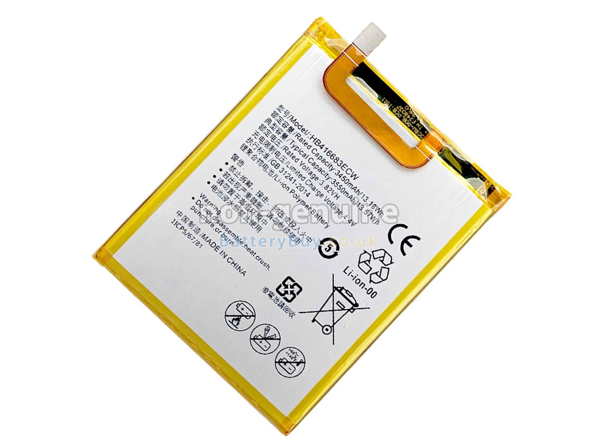 replacement battery for Huawei GOOGLE NEXUS 6P H1511