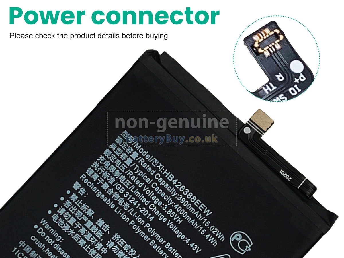 replacement battery for Huawei ENJOY 20 PRO