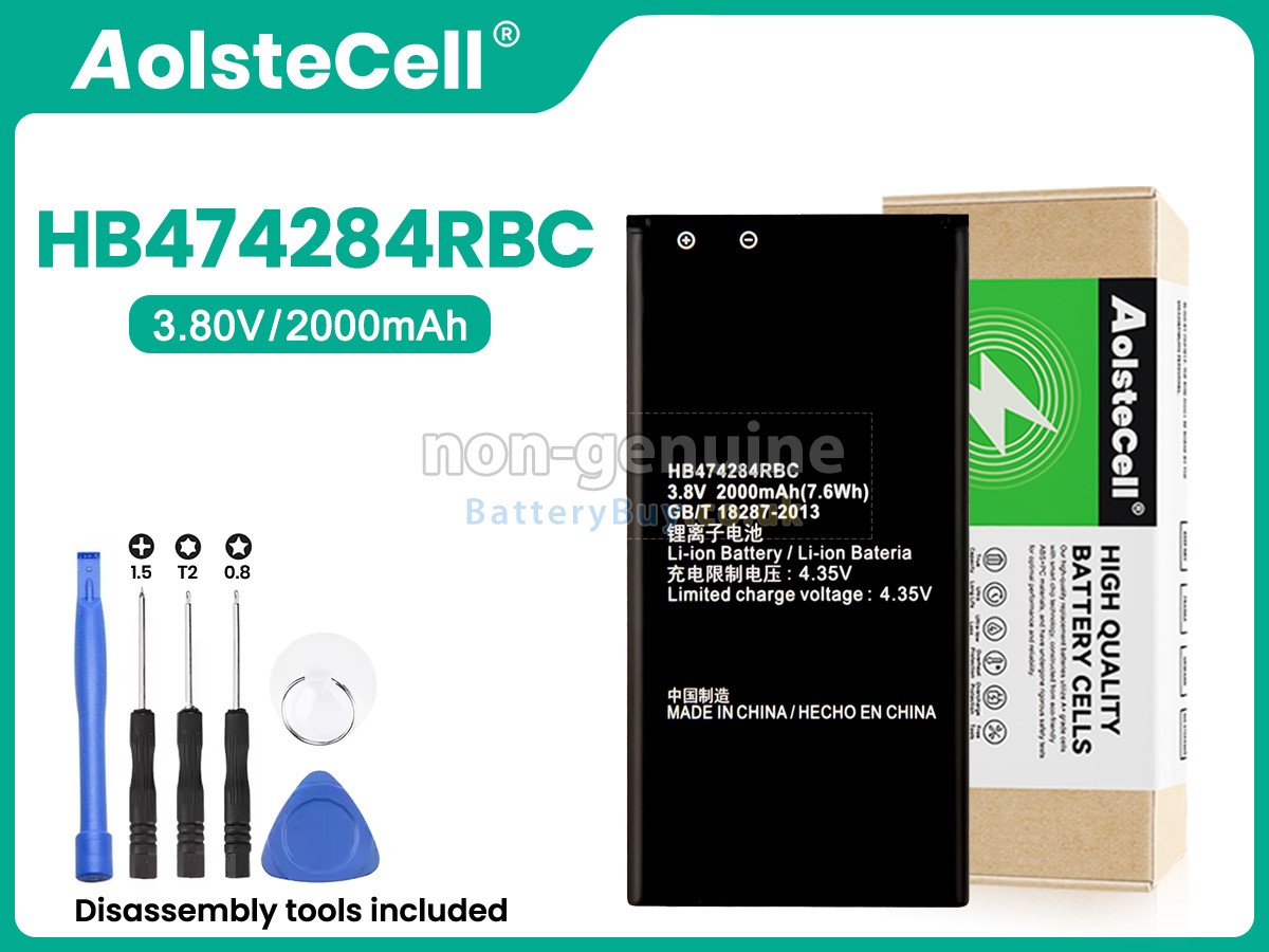 replacement battery for Huawei HB474284RBC
