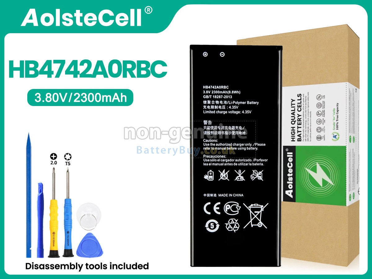 replacement battery for Huawei HB4742A0RBC