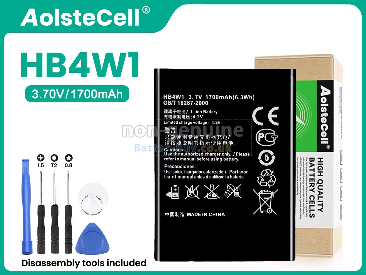 replacement battery for Huawei HB4W1