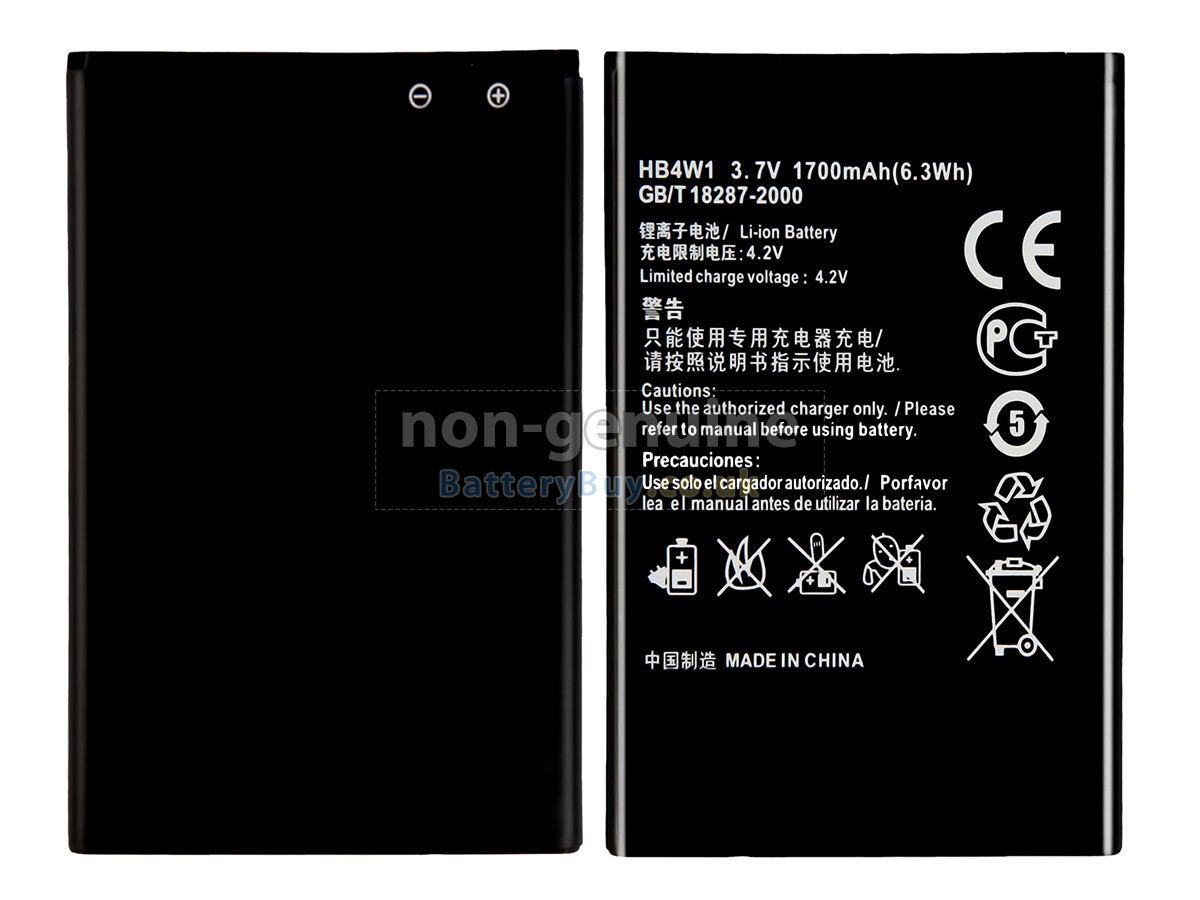 replacement battery for Huawei HB4W1