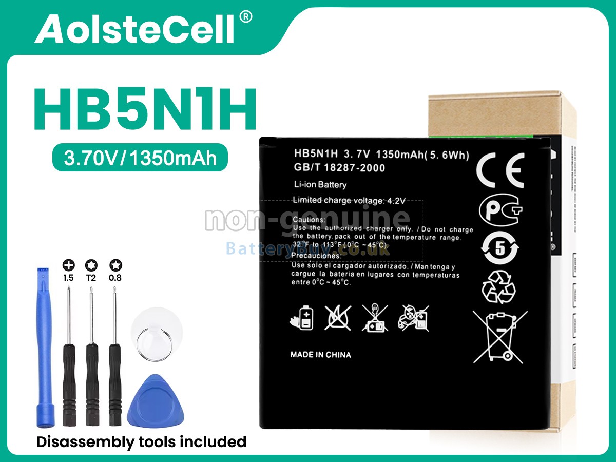 replacement battery for Huawei HB5N1H