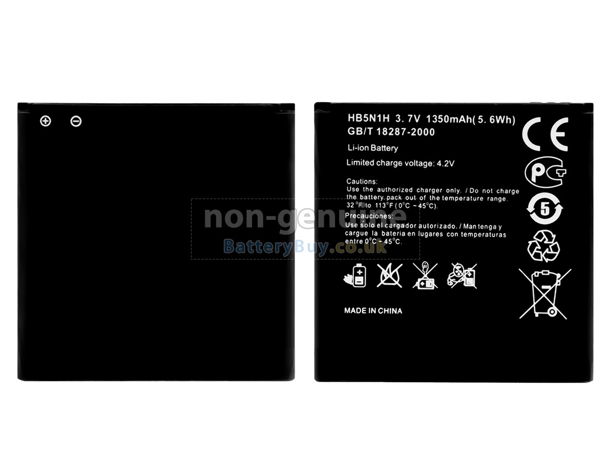 replacement battery for Huawei HB5N1H