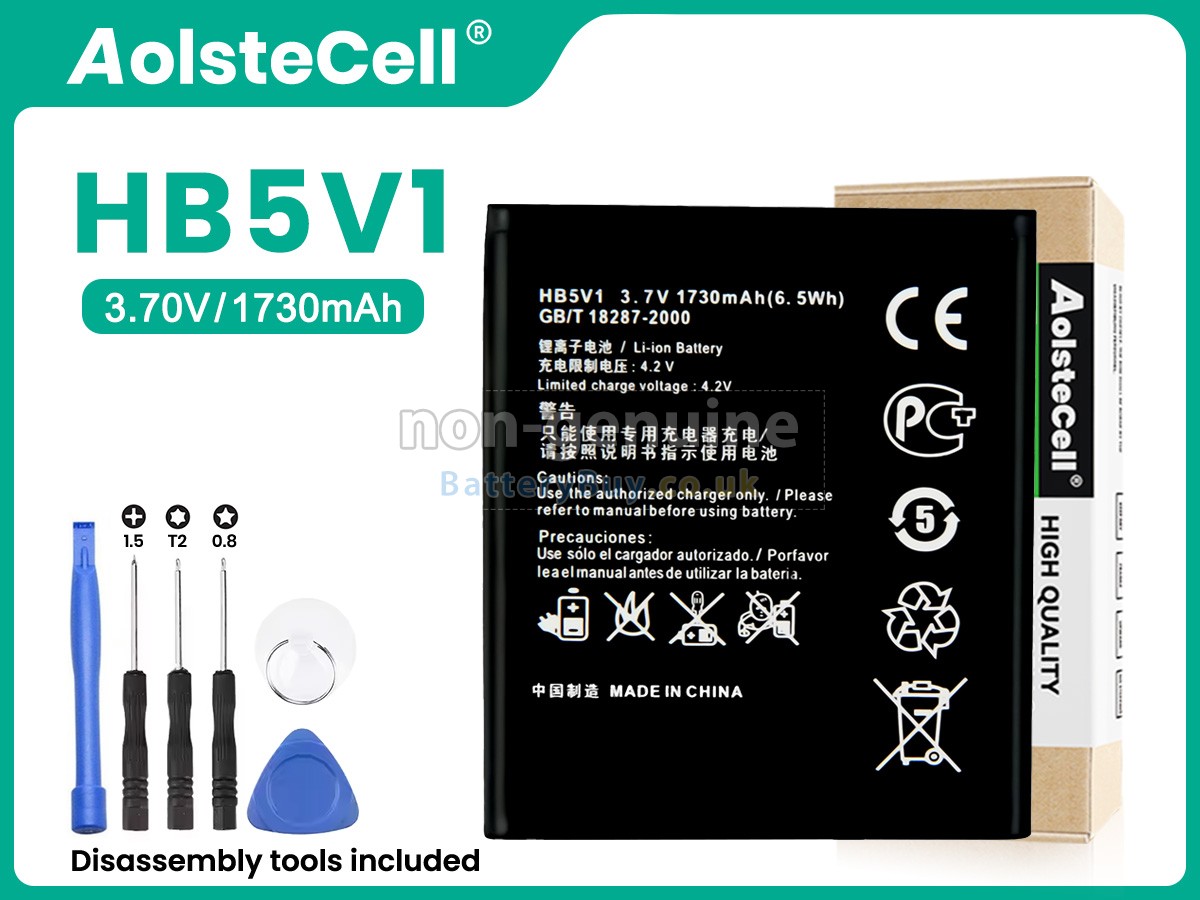 replacement battery for Huawei HB5V1