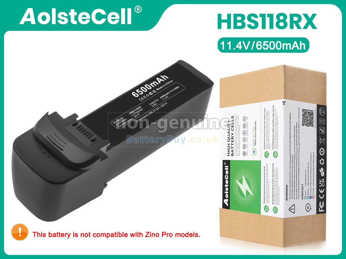 replacement battery for Hubsan ZINO PRO PLUS