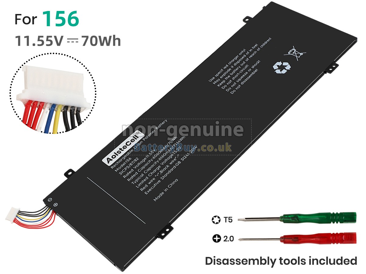 replacement battery for Infinix 156