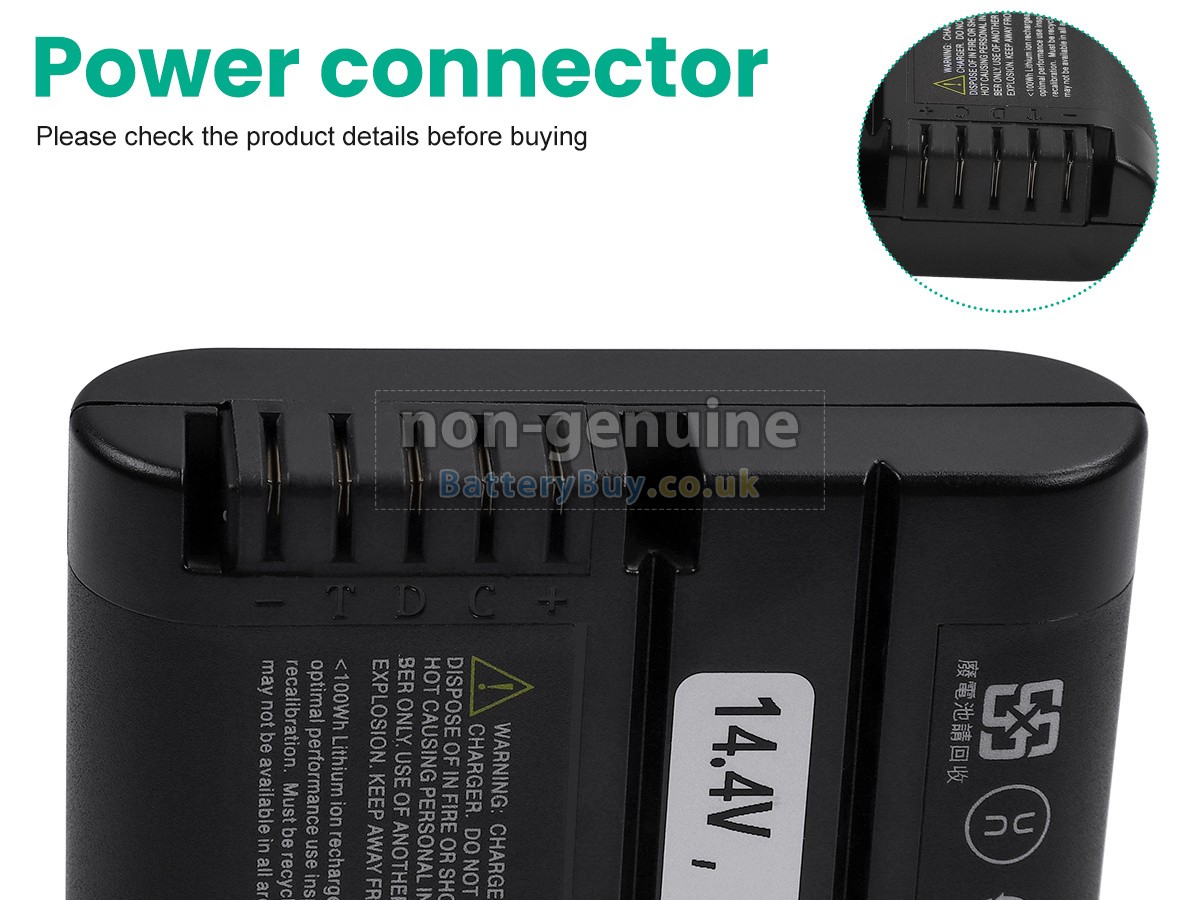 replacement battery for Inspired Energy ND2054HD34