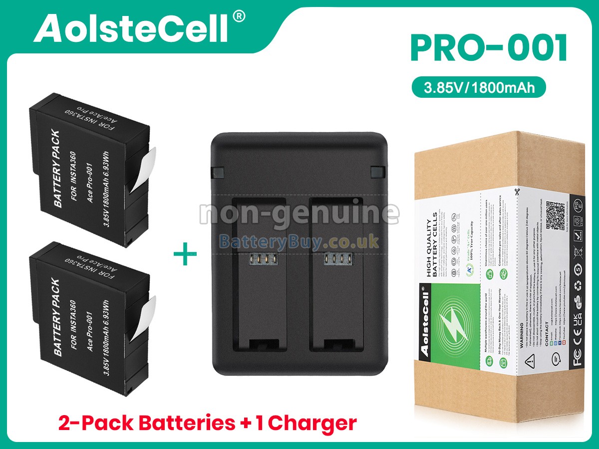 Replacement Battery for Insta360 CINSBAJA