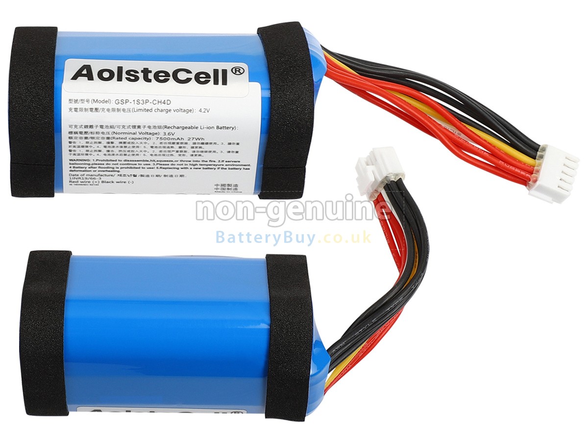 replacement battery for JBL GSP-1S3P-CH40