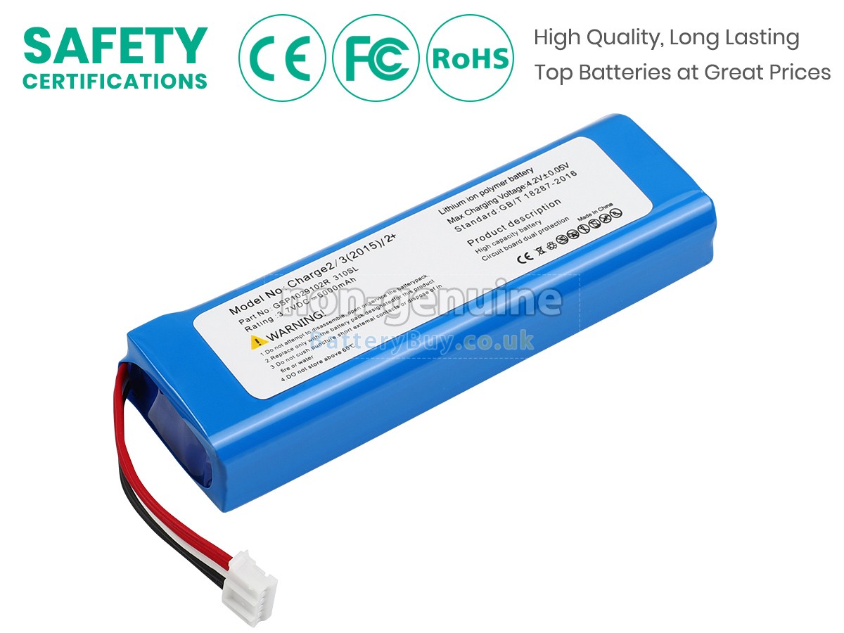 replacement battery for JBL GSP1029102R