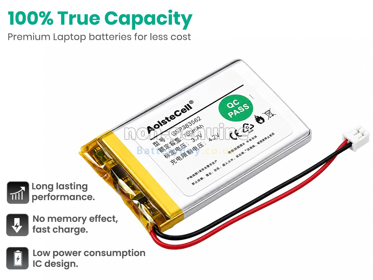 Replacement Battery for JBL GO3