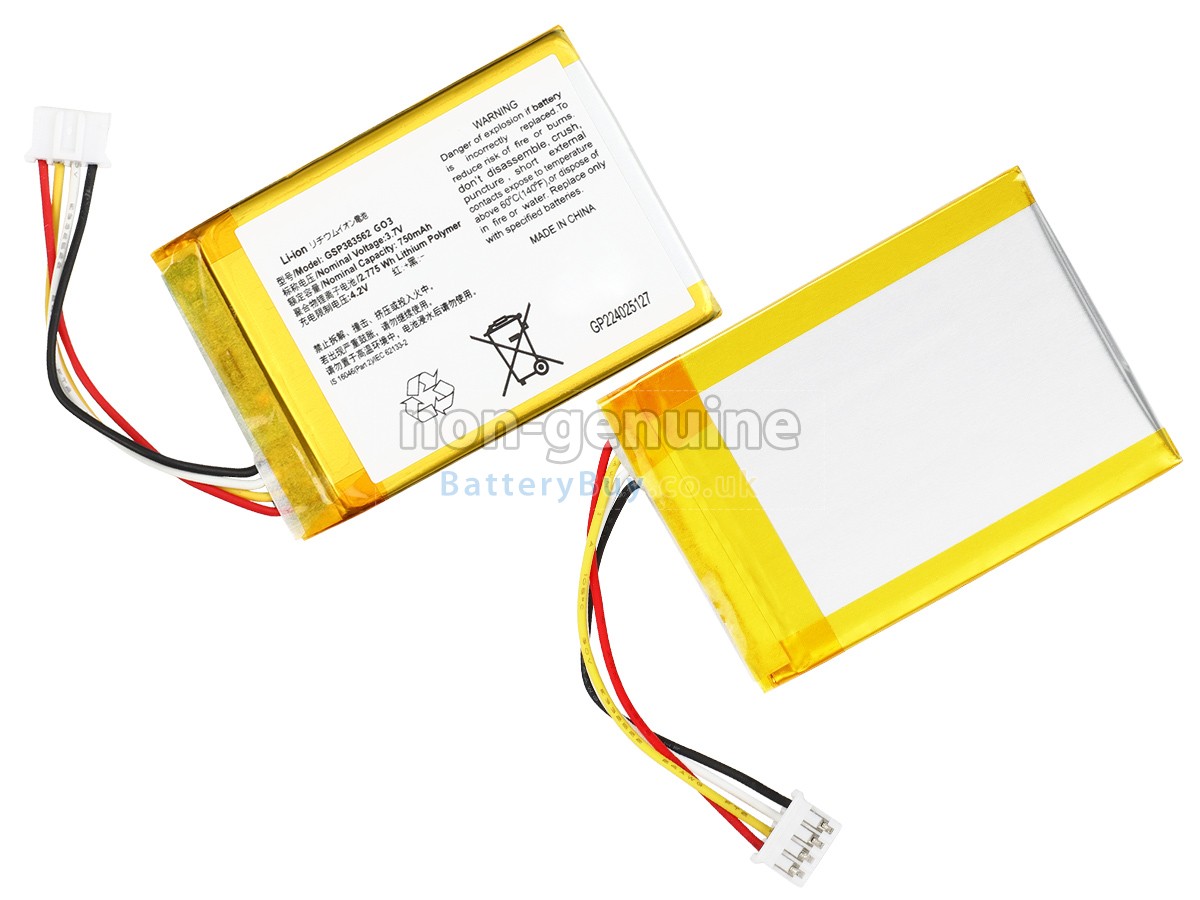 replacement battery for JBL GO 3