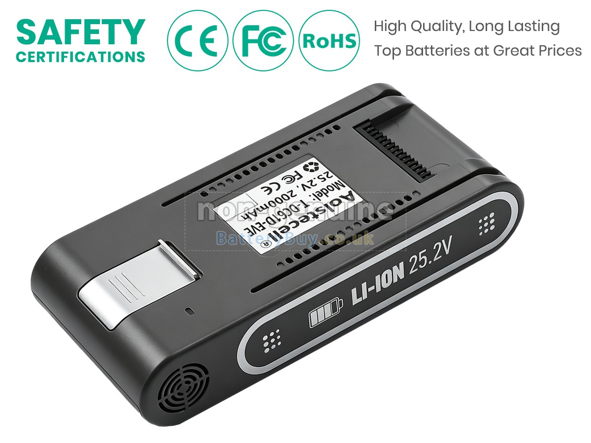 Replacement Battery for JIMMY H8 FLEX