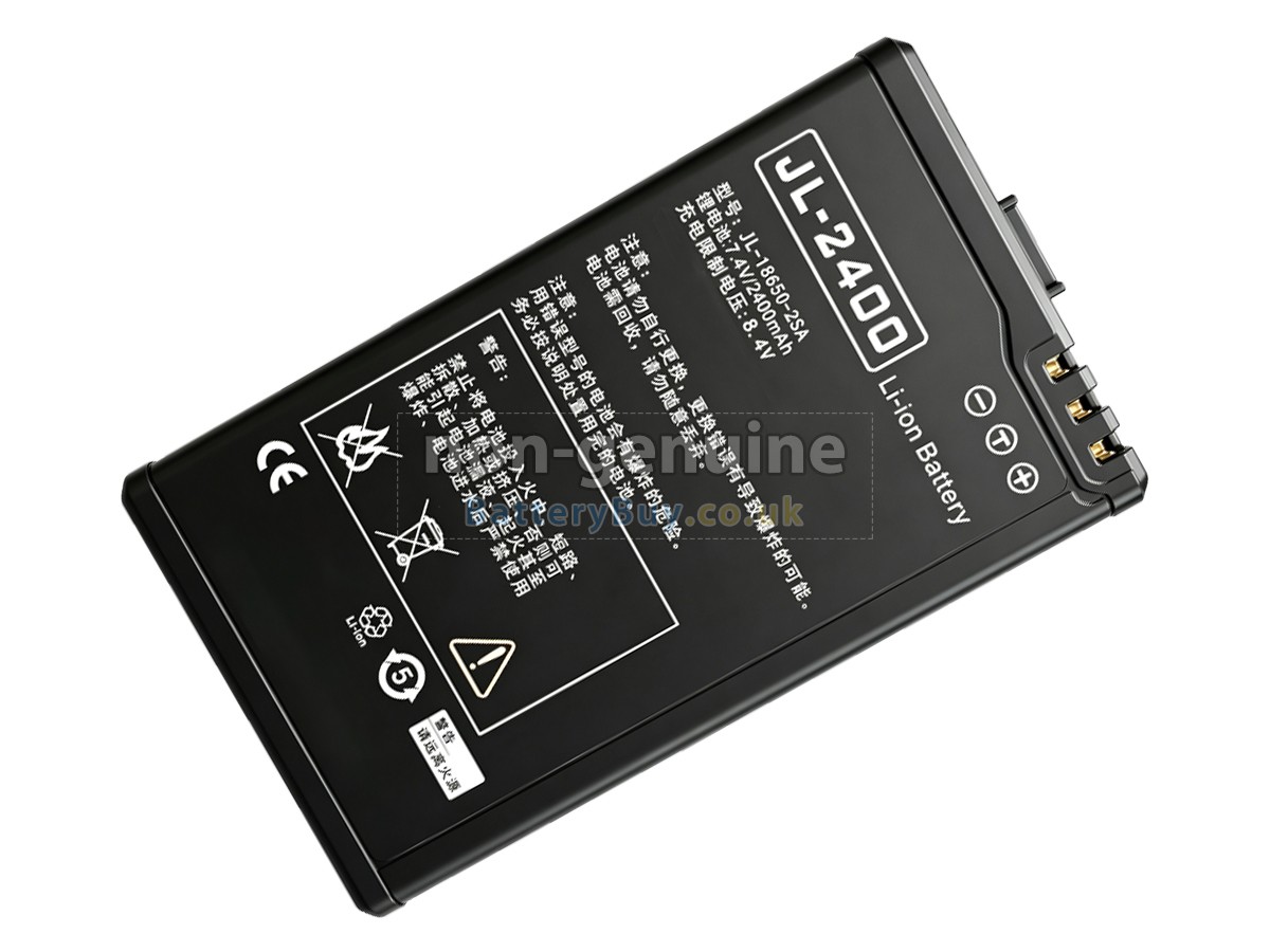 Replacement Battery for JQTEK JL-18650-2SA