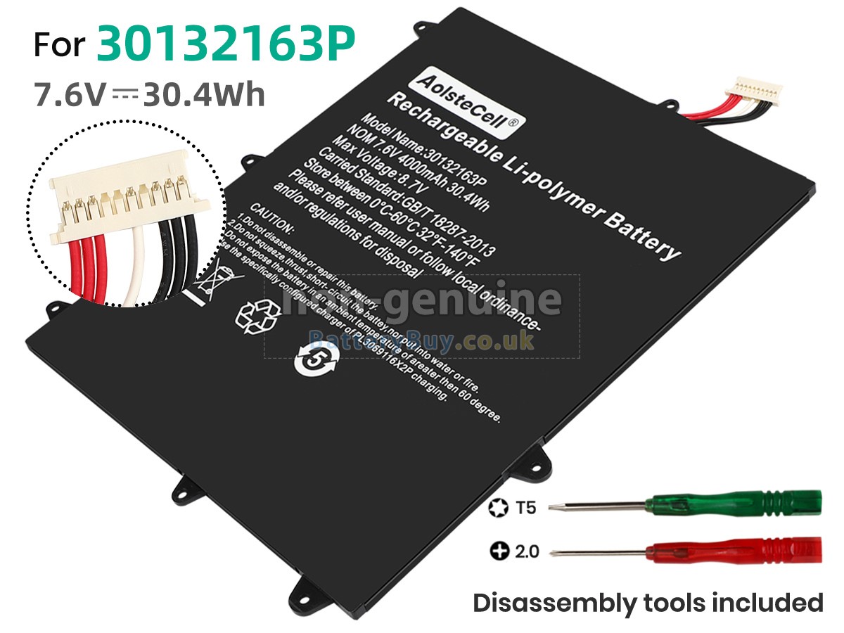 replacement battery for Jumper 30132163P