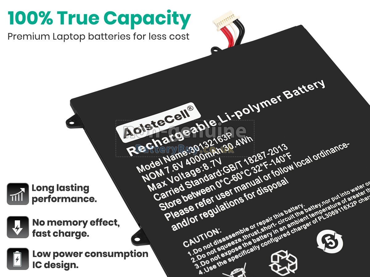 replacement battery for Jumper 30132163P