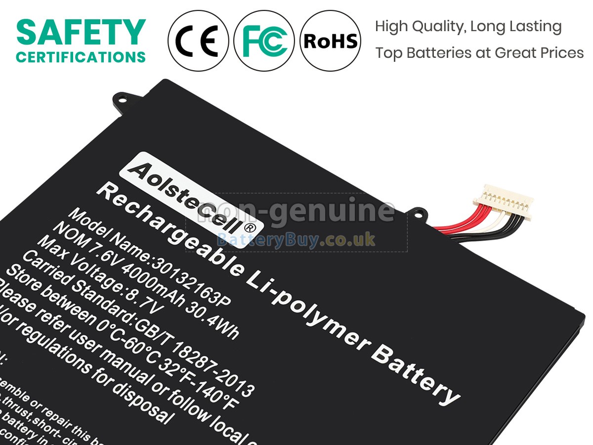 replacement battery for Jumper 30132163P