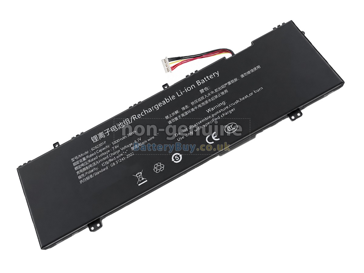 replacement battery for Jumper 6282301P