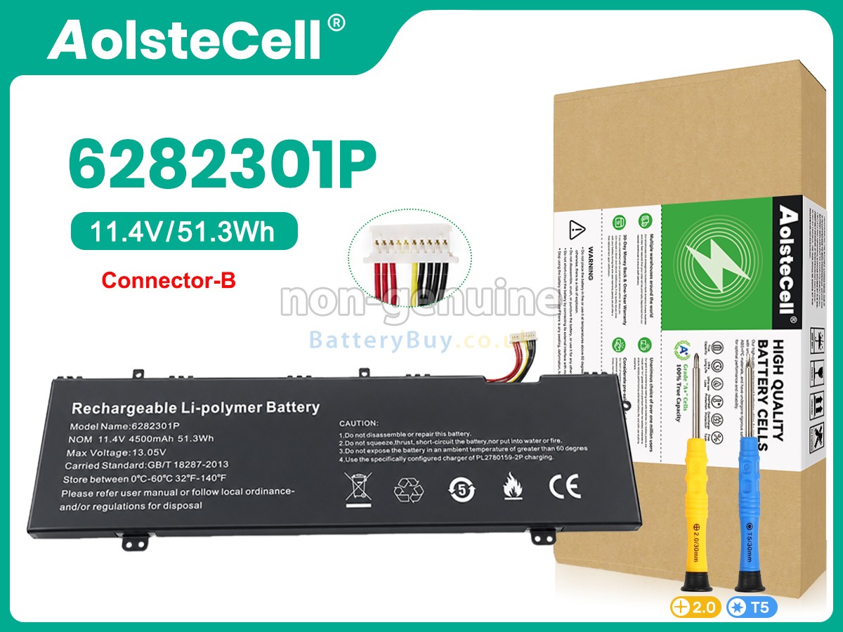 replacement battery for Jumper 6282301P