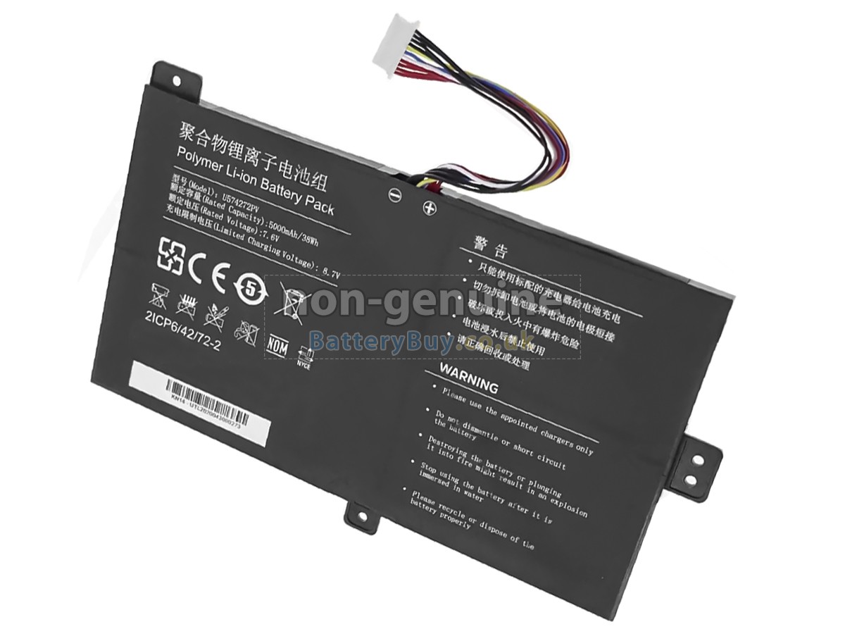 replacement battery for Jumper HN1-K14C