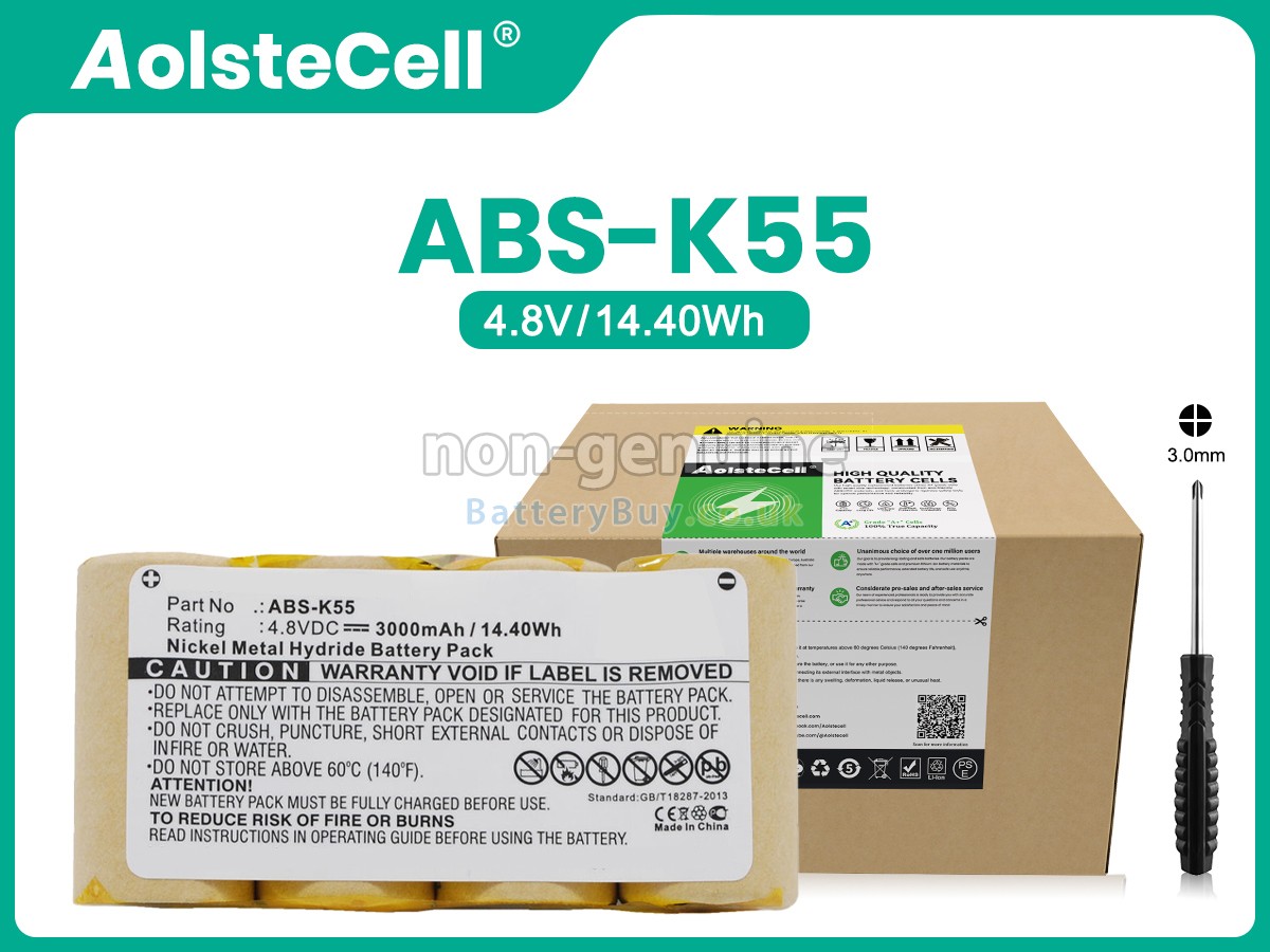 replacement battery for Karcher ABS-K55