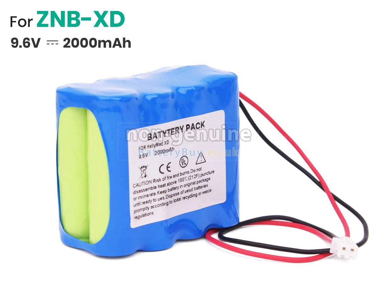 replacement battery for kellymed ZNB-XD