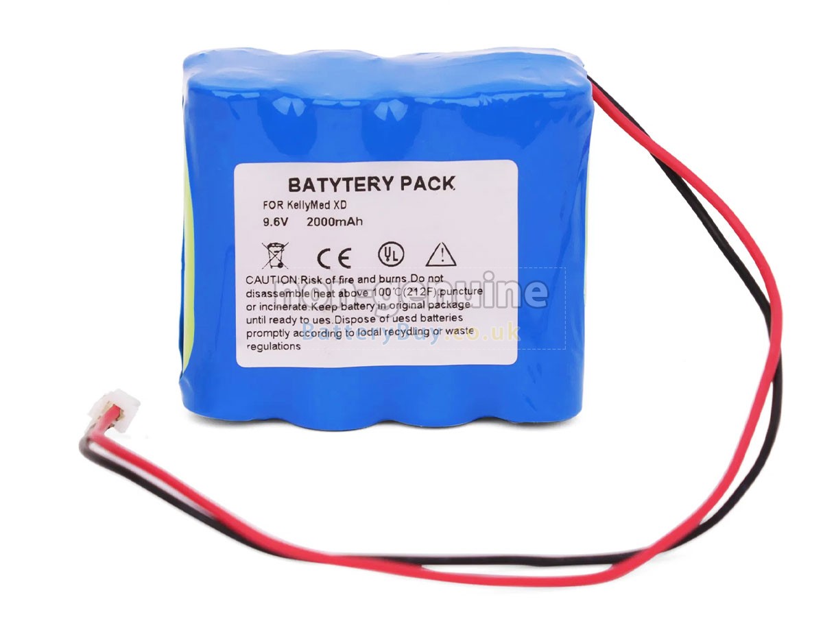 replacement battery for kellymed ZNB-XD