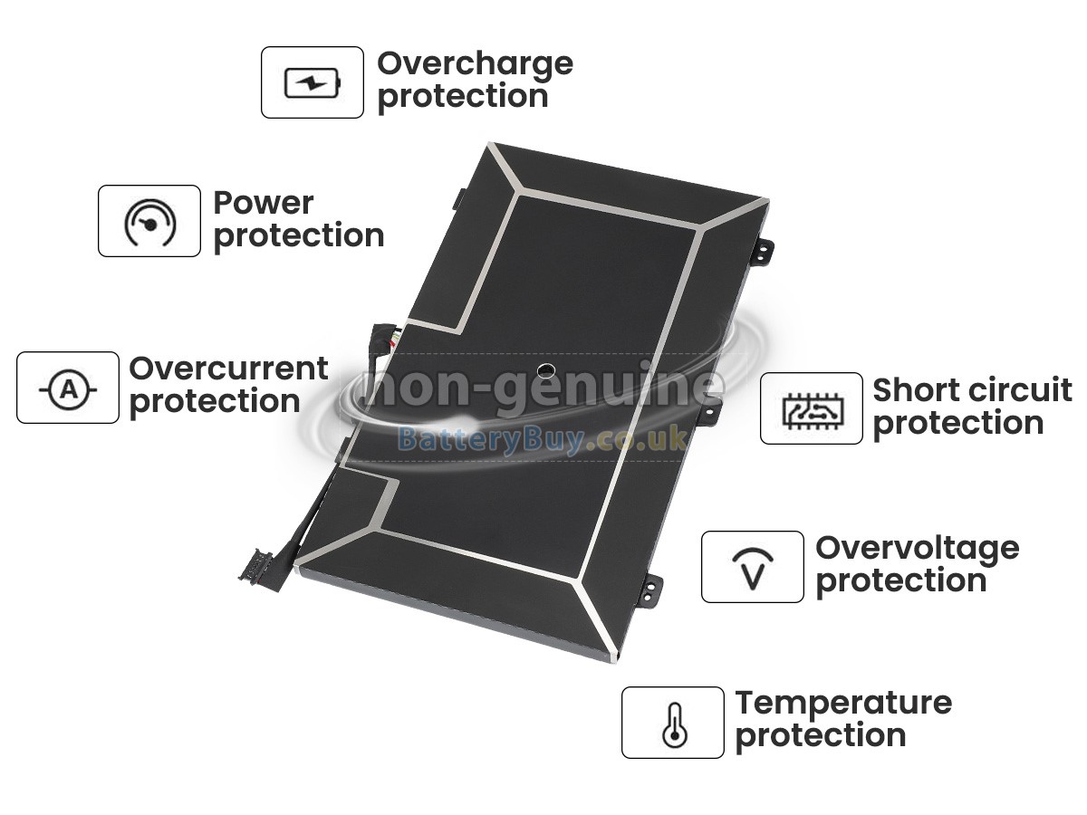 replacement battery for Lenovo 00HW001