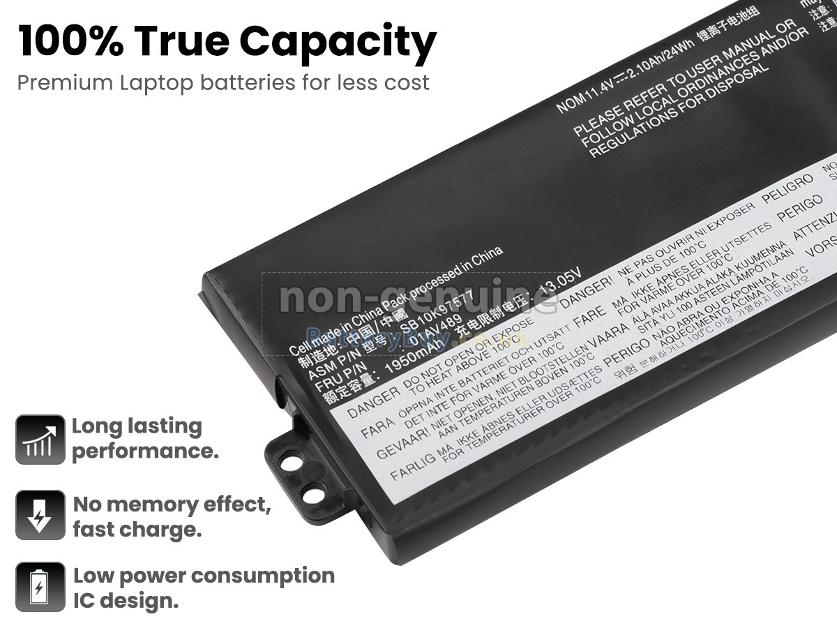 replacement battery for Lenovo ThinkPad T480-20L5