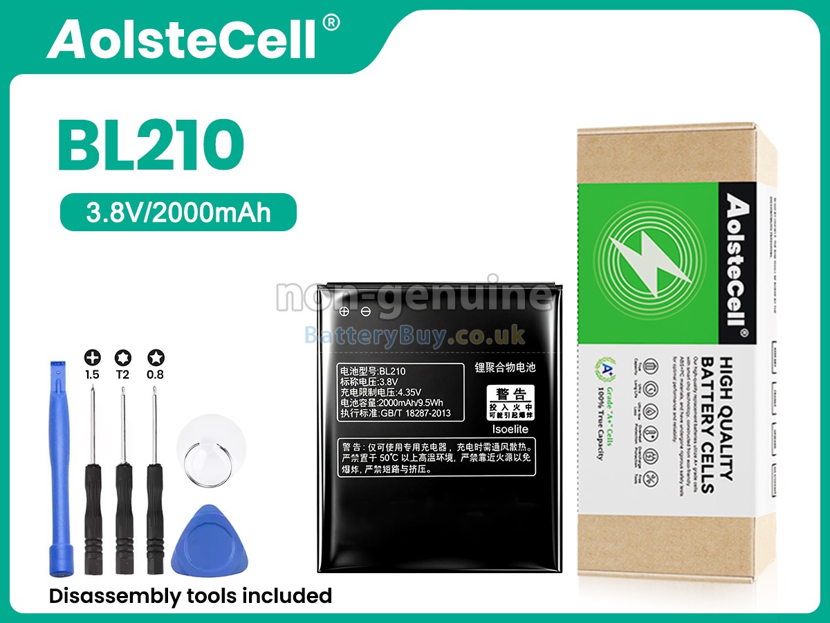 Replacement Battery for Lenovo BL210