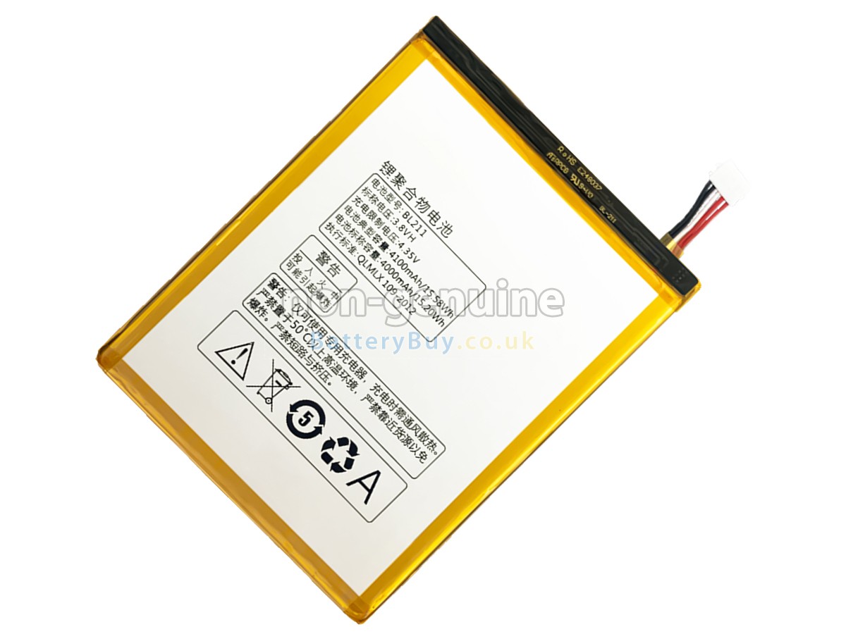 Replacement Battery for Lenovo BL211