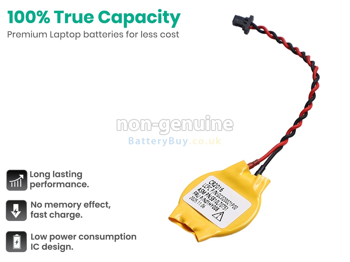 Replacement Battery for Lenovo CR2016