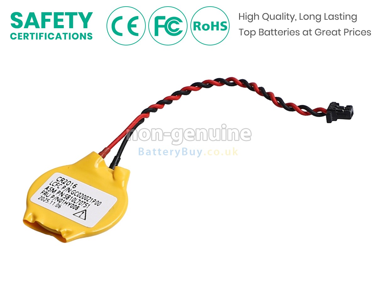 Replacement Battery for Lenovo CR2016