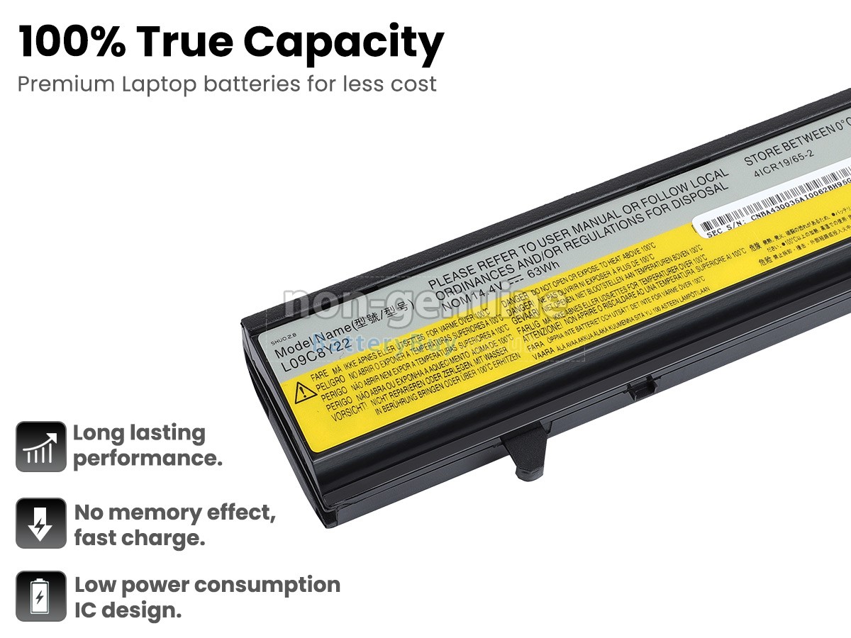 replacement battery for Lenovo IdeaPad U460(0877-2BU)