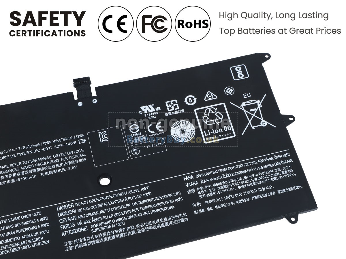 replacement battery for Lenovo L15M4P20