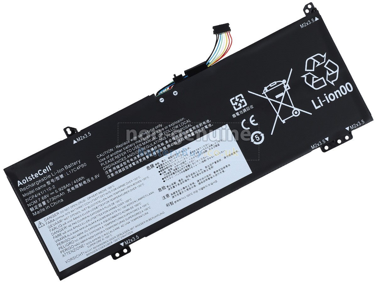 replacement battery for Lenovo YOGA 530-14IKB-81EK