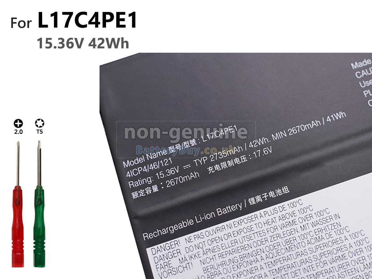 Lenovo YOGA S73013IWL81J00029GE replacement battery from United