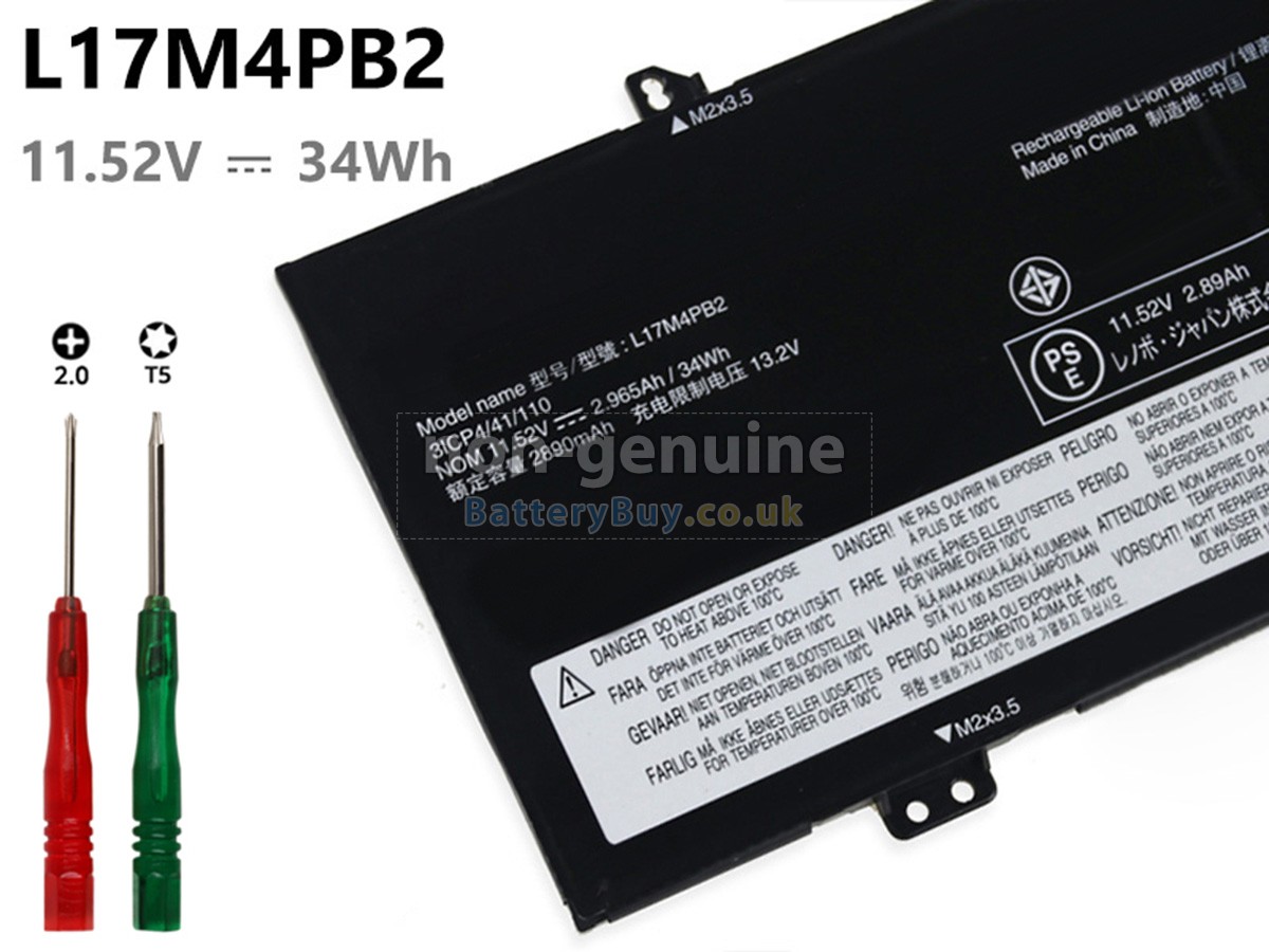 replacement battery for Lenovo YOGA 530-14IKB-81EK