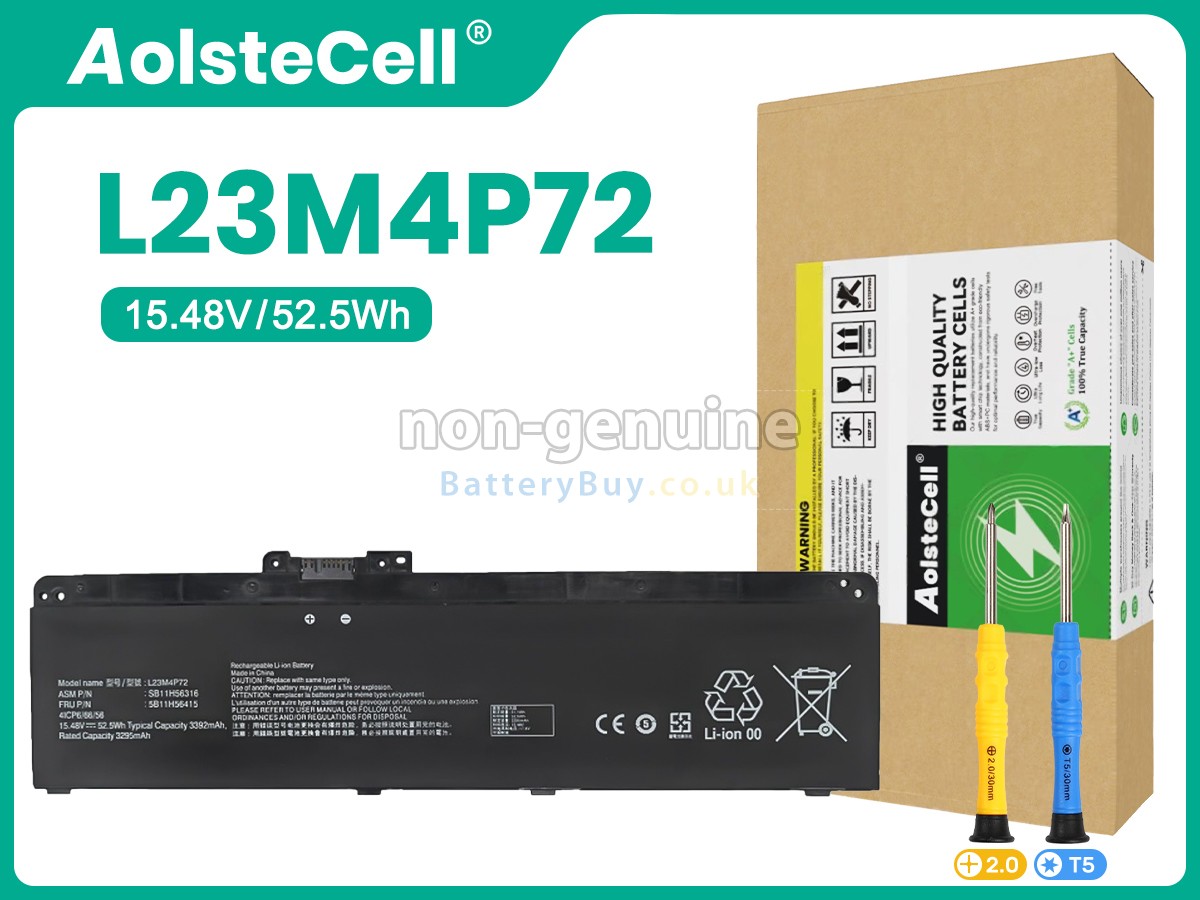 replacement battery for Lenovo L23L4P70