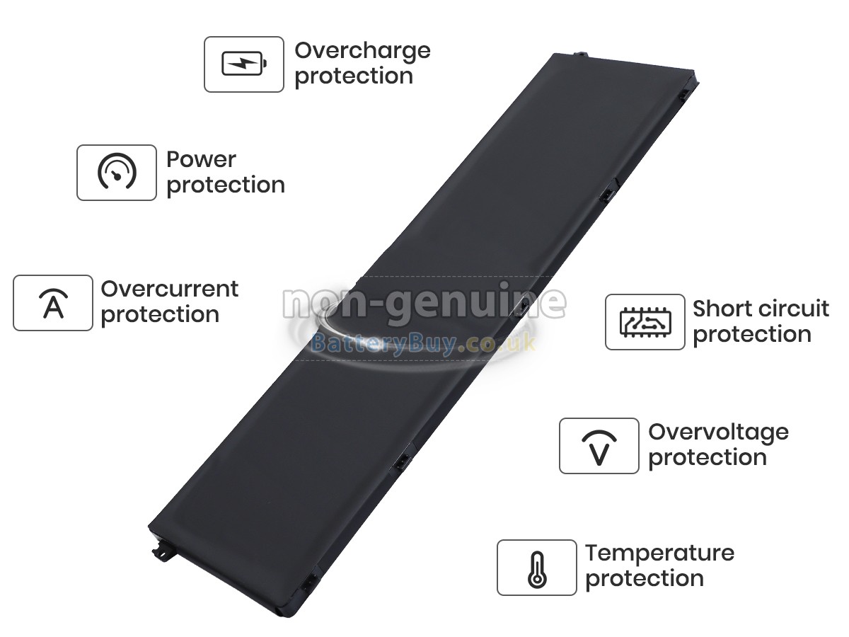 replacement battery for Lenovo IdeaPad PRO 5 16AHP9-83D5000SIN